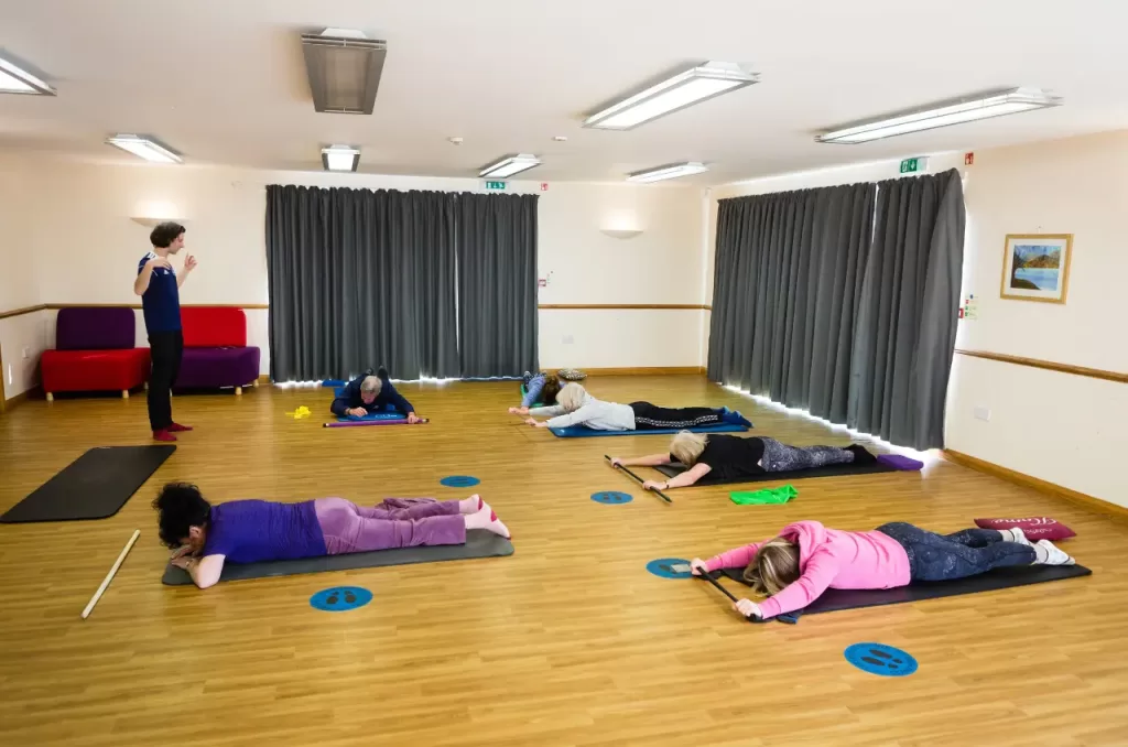 Pilates Classes at Parkstone Yacht Club, Lilliput, Dorset.